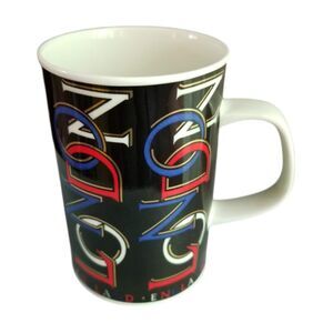 Glorious Britain Fine English Bone China London England Coffee Tea Mug Cup Blue